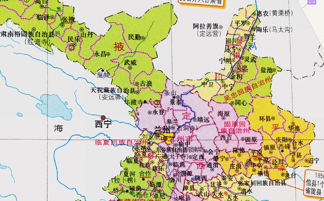 甘肃省最新区划调整-甘肃省行政区划大变动