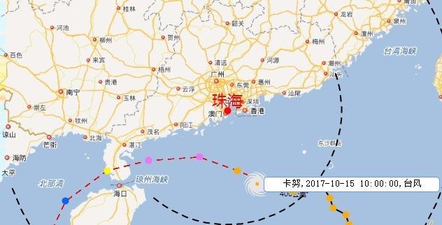 2025年珠海地区台风最新动态及预警信息汇总