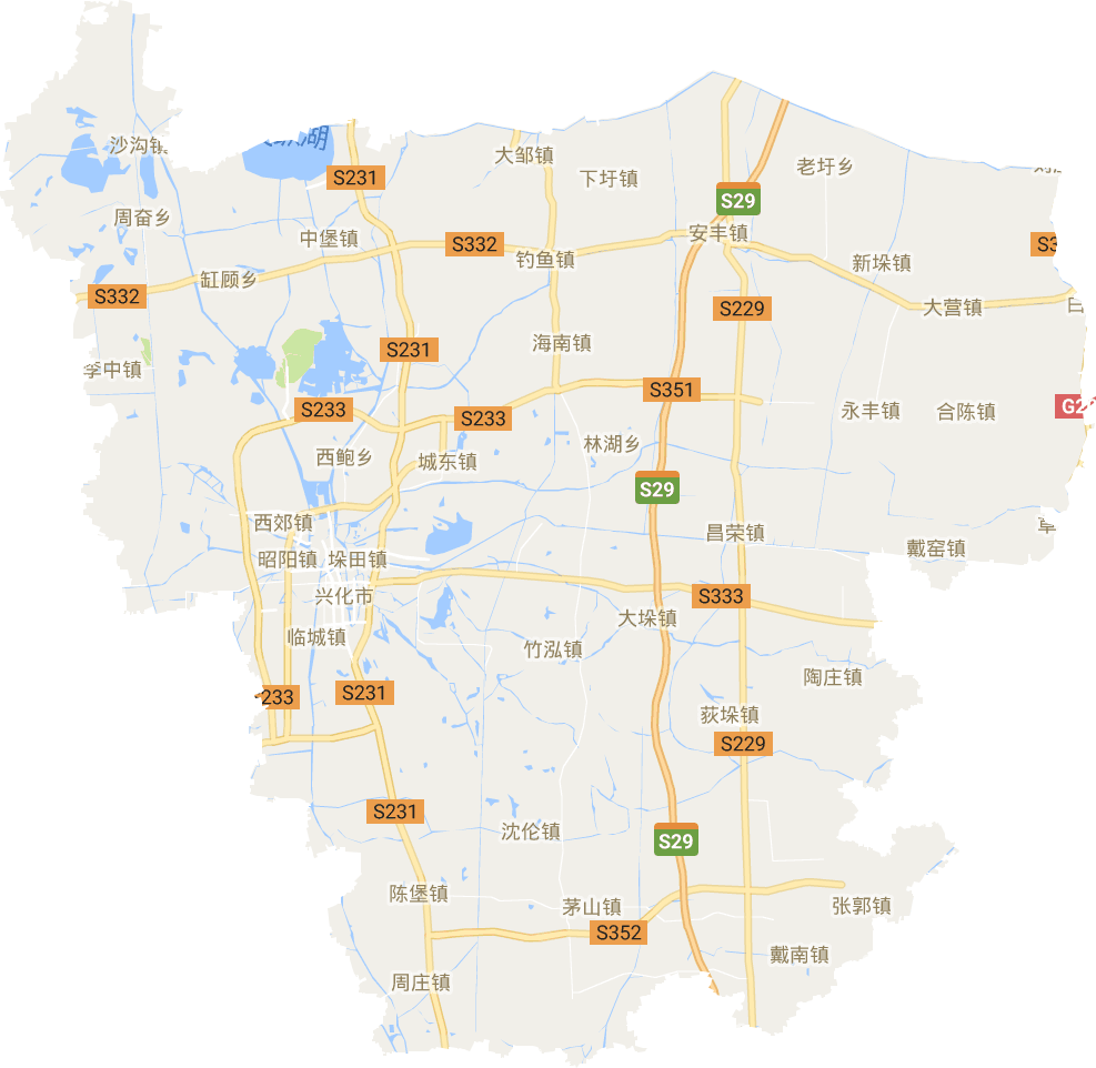 探秘兴化：全新全景地图大揭密